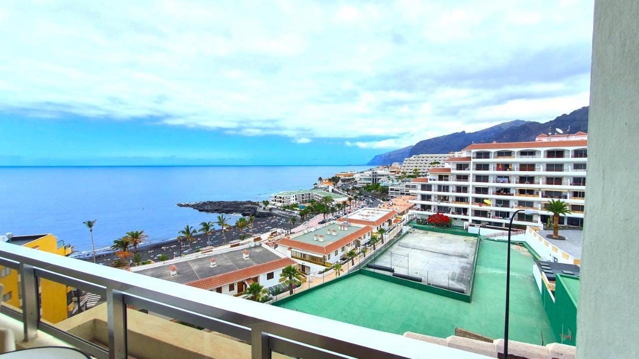 Arenas Negras 13, alojamiento con vistas a la Playa Apartamento Puerto de Santiago  Exterior foto